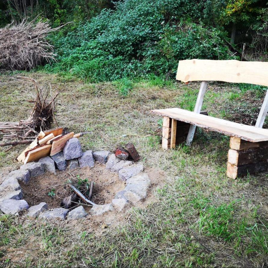 Ferienwohnung&Campingplatz VOR DEM BERG Heideblick Exterior foto